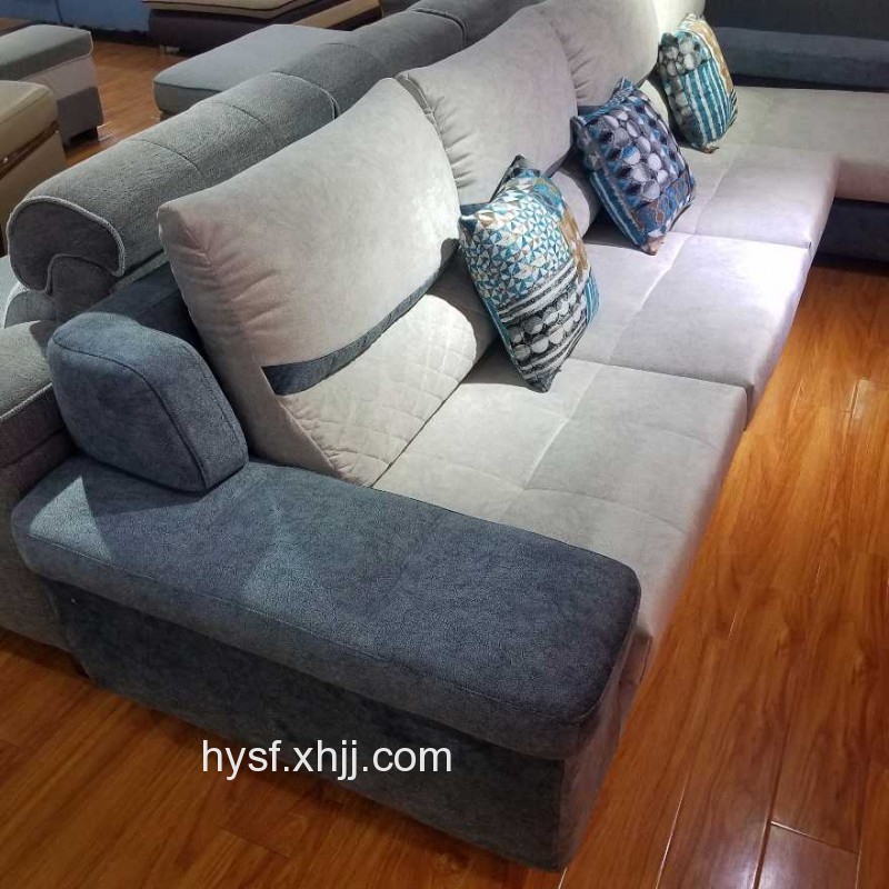 2018年香河昊宇现代布艺沙发新款图片