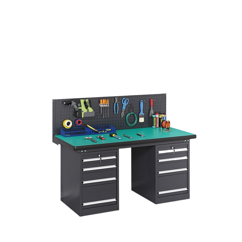 GZT-44 重型工作台-左右四抽-单挂板