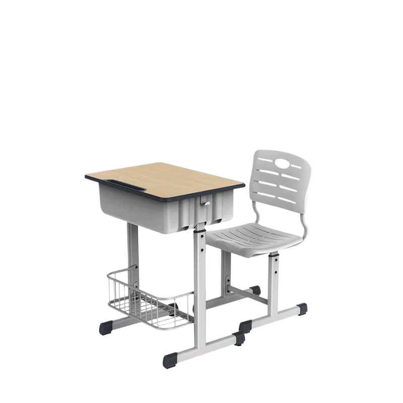 XSKZY-17  I型单柱课桌椅
