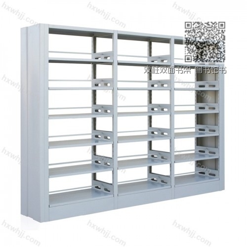 雙柱雙面書架 圖書館書架SJ-002 雙柱雙面書架 圖書館書架SJ-002