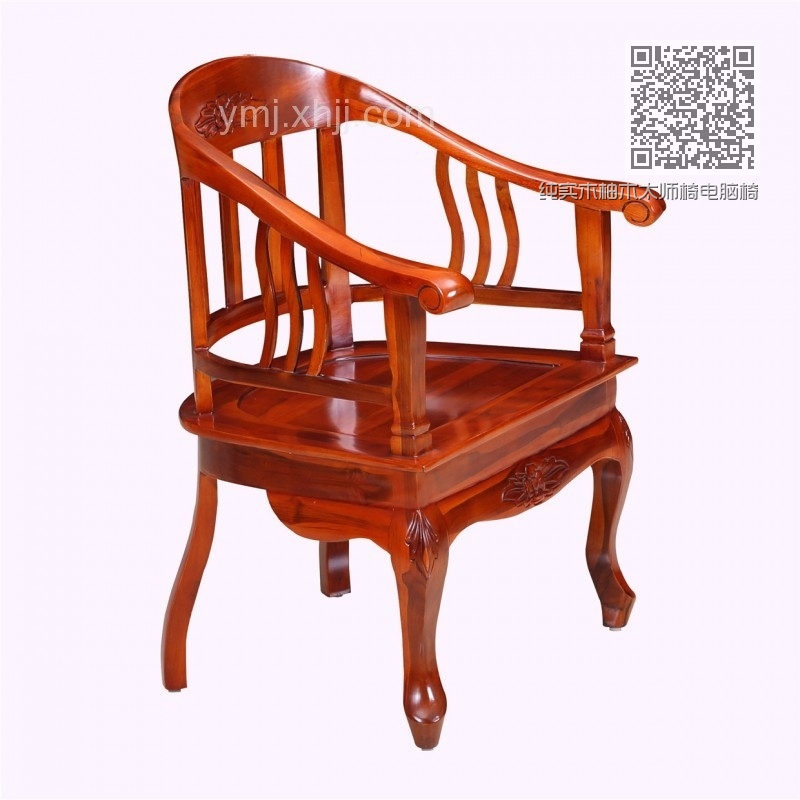 纯实木柚木太师椅电脑椅餐椅茶椅 欧式带靠背电脑椅茶椅餐椅_4C0A1991