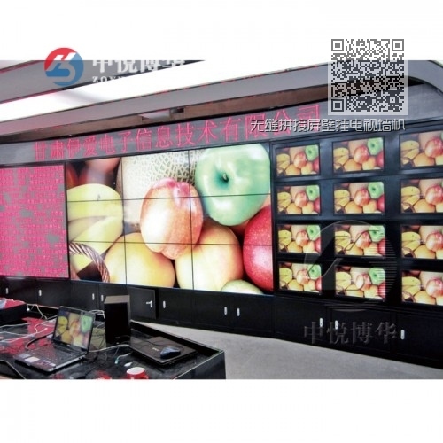 无缝拼接屏壁挂电视墙机柜08 无缝拼接屏壁挂电视墙机柜08