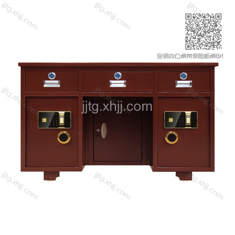 全钢办公桌带保险柜桌BXZ-01 全钢办公桌带保险柜桌BXZ-01