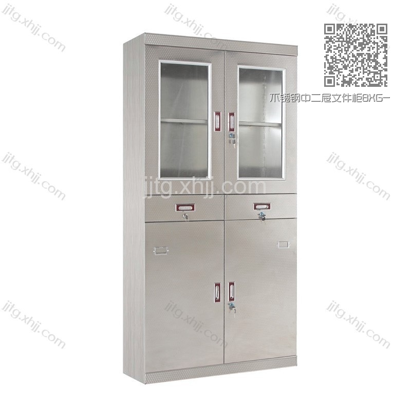 不锈钢中二屉文件柜BXG-03 不锈钢中二屉文件柜BXG-03