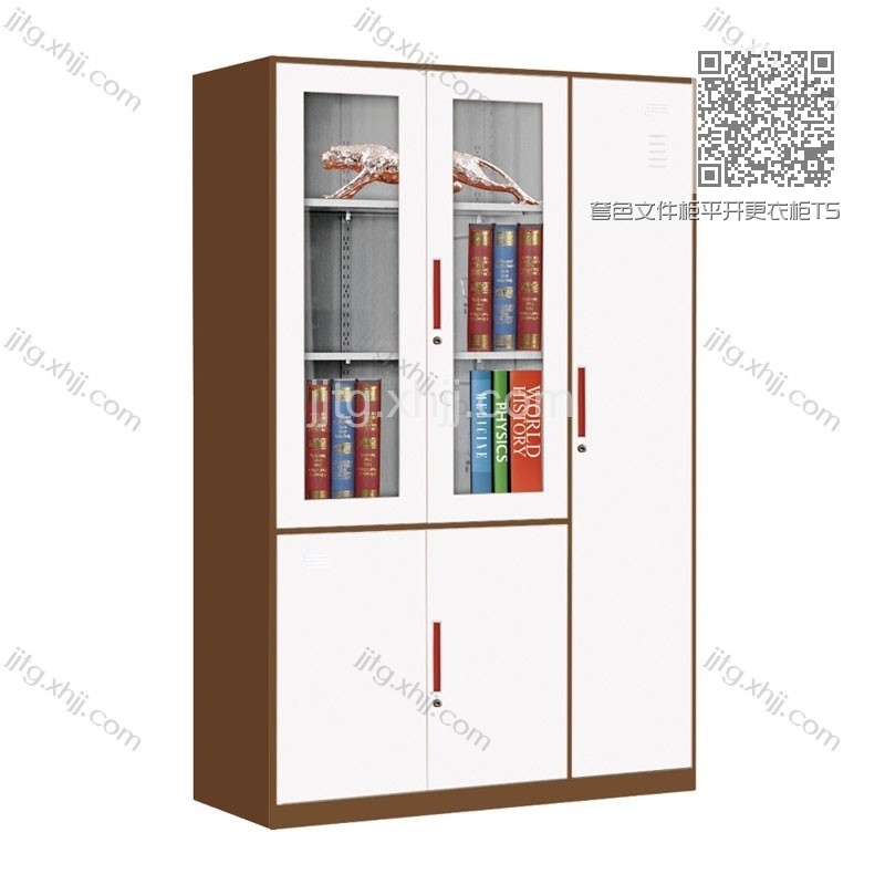 套色文件柜平开更衣柜TSG-A06 套色文件柜平开更衣柜TSG-A06