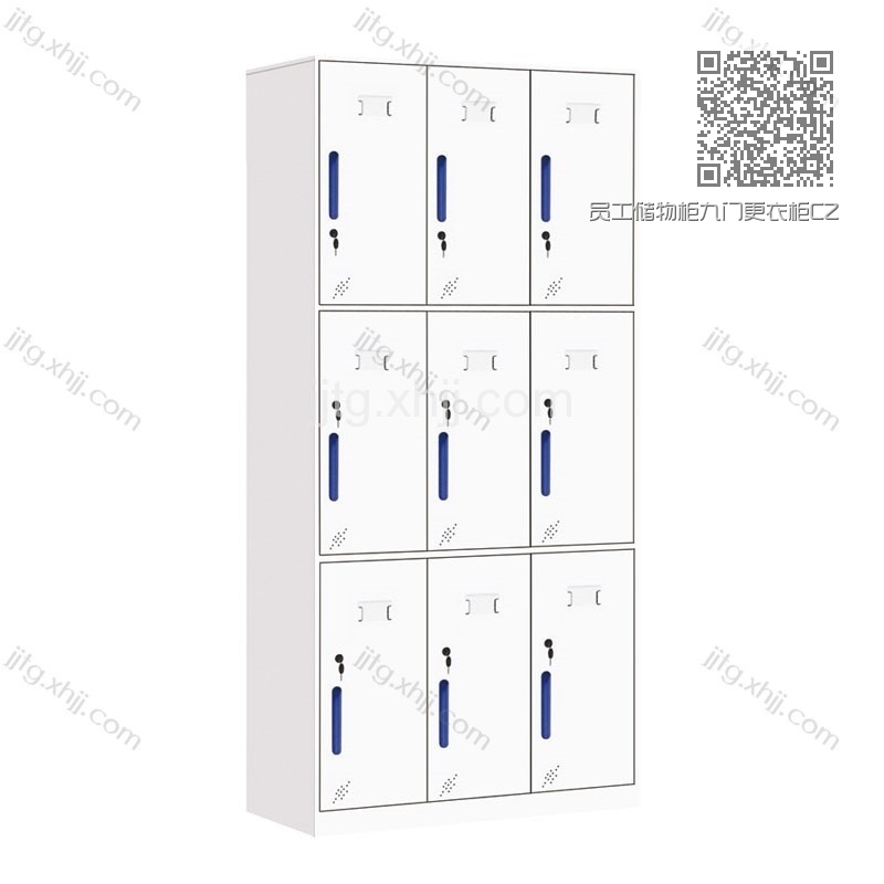 员工储物柜九门更衣柜CZG-14 员工储物柜九门更衣柜CZG-14