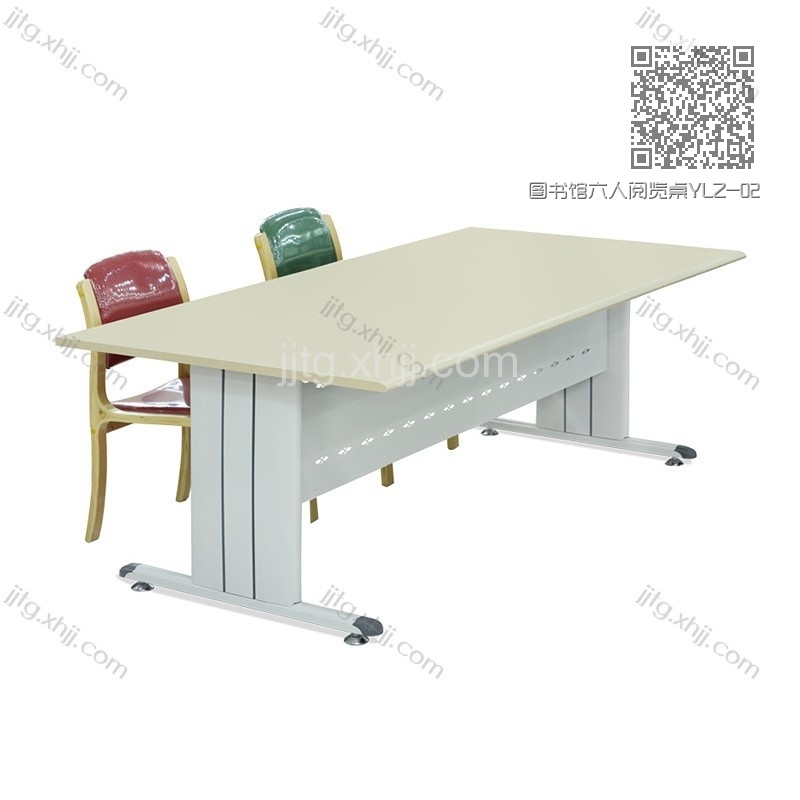 图书馆六人阅览桌YLZ-02 图书馆六人阅览桌YLZ-02