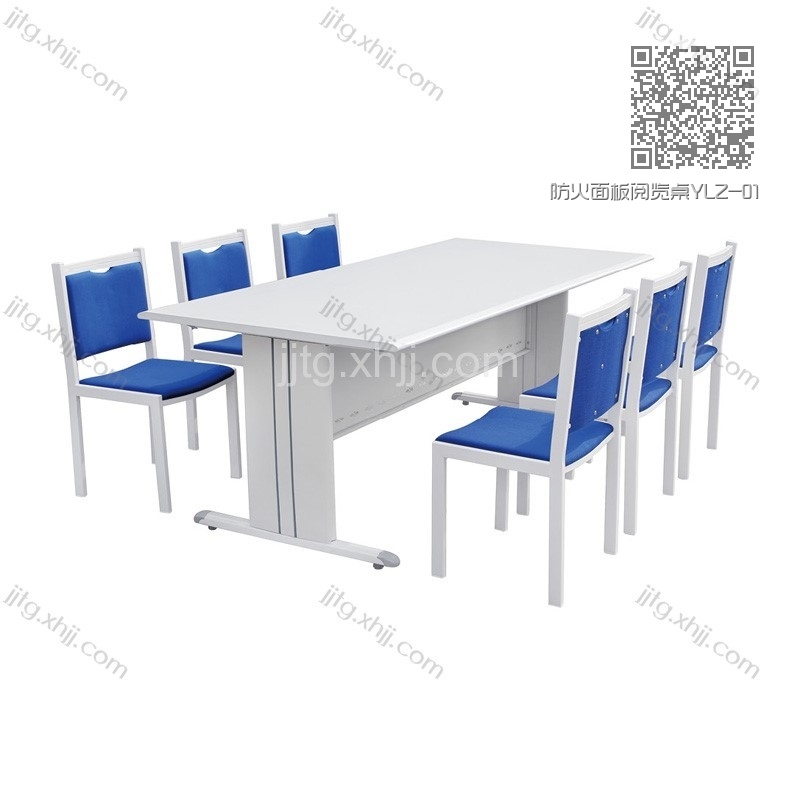 防火面板阅览桌YLZ-01 防火面板阅览桌YLZ-01