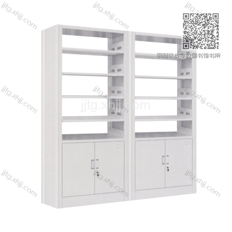 钢制铁皮学校图书馆书架SJ-04 钢制铁皮学校图书馆书架SJ-04