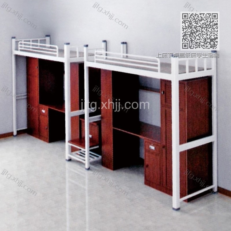 上床下桌高低床学生宿舍公寓床GYC-04 上床下桌高低床学生宿舍公寓床GYC-04