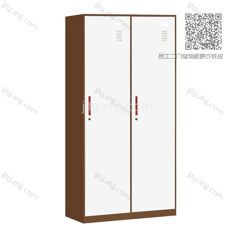 员工二门储物柜更衣铁皮柜TSG-A11 员工二门储物柜更衣铁皮柜TSG-A11