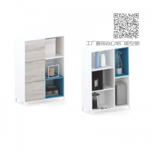 工厂直销办公单门柜空格书柜D-CB0804 工厂直销办公单门柜空格书柜D-CB0804