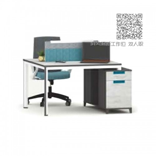 屏风隔断工作位 双人职员屏风办公桌 M-WC1412 屏风隔断工作位 双人职员屏风办公桌 M-WC1412