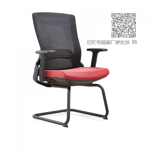 弓形电脑椅厂家批发 网布培训办公椅D35-2 弓形电脑椅厂家批发 网布培训办公椅D35-2