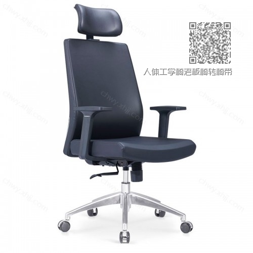 人体工学椅老板椅转椅带靠枕可升降家用办公电脑椅 Z-E285H#