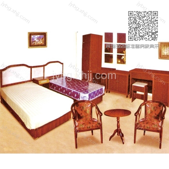 宾馆酒店标准套房家具采购批发JY-JDTF-16