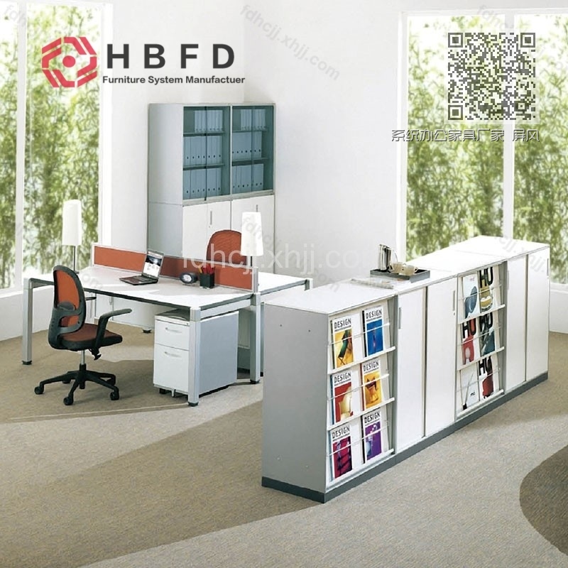系统办公家具厂家 屏风电脑桌  FD-XTBG-07