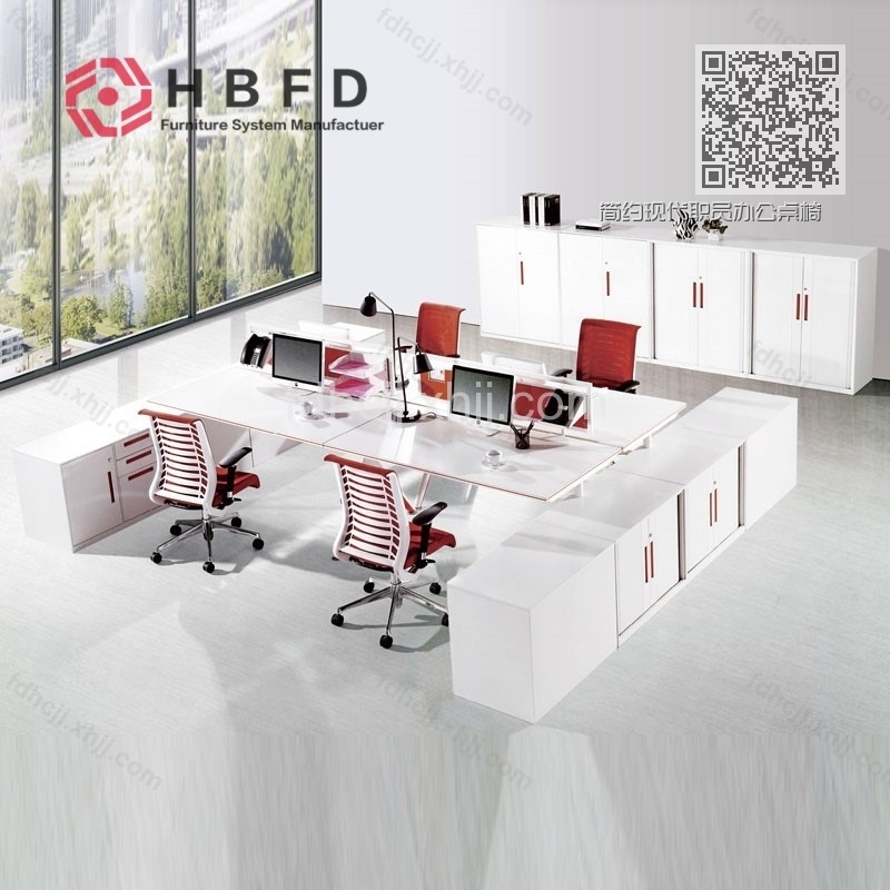 简约现代职员办公桌椅 FD-XTBG-05 简约现代职员办公桌椅 FD-XTBG-05