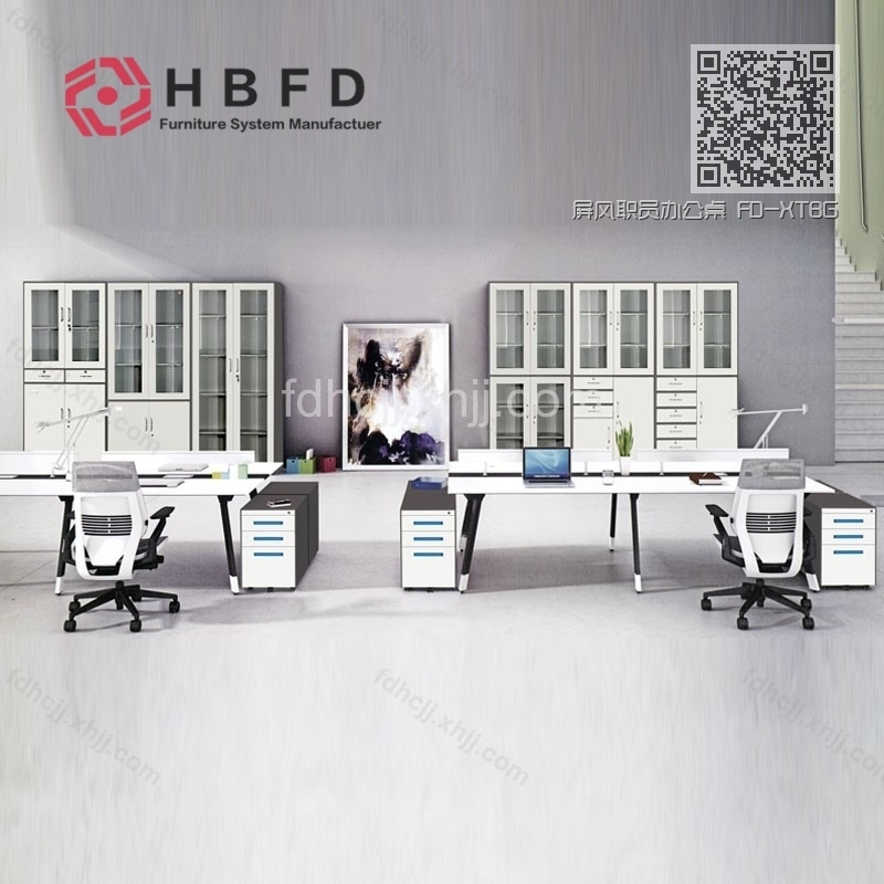 屏风职员办公桌 FD-XTBG-04 屏风职员办公桌 FD-XTBG-04