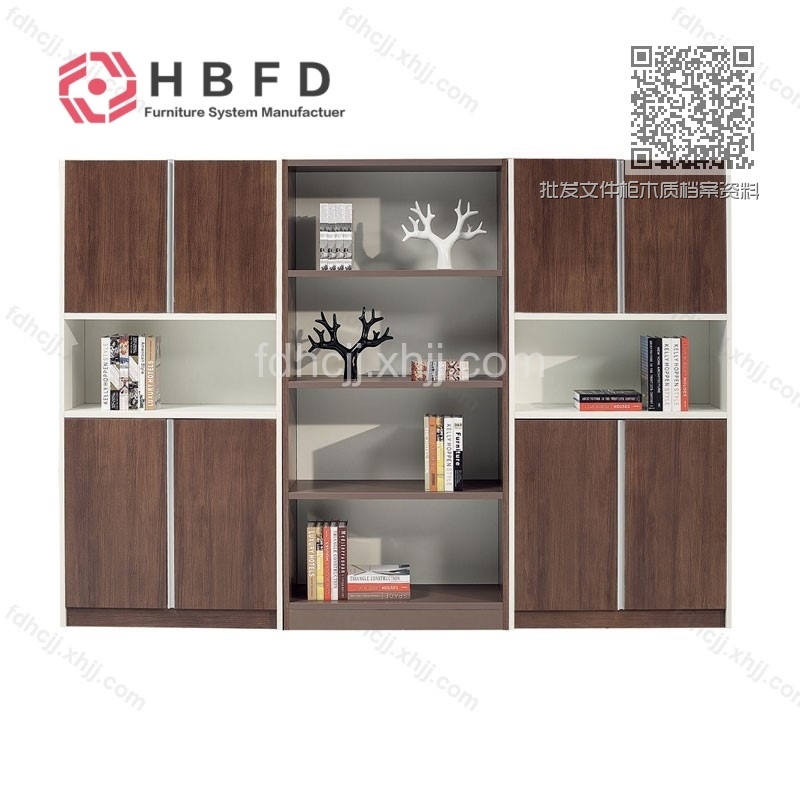 批发文件柜木质档案资料柜时尚书柜 FD-MZSG-02 批发文件柜木质档案资料柜时尚书柜 FD-MZSG-02