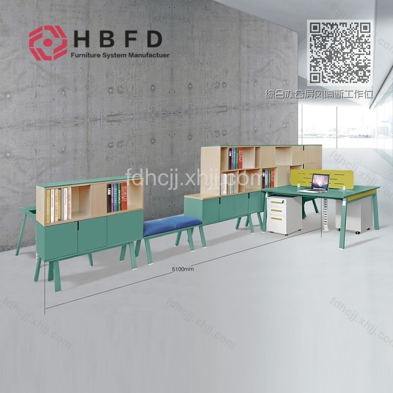 综合办公屏风隔断工作位定制尺寸 FD-PF-17