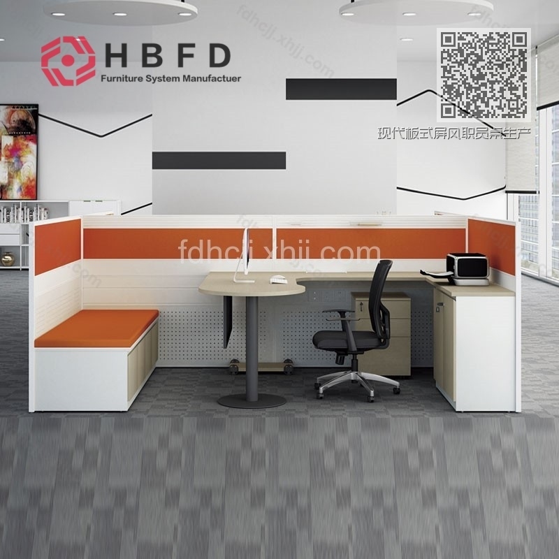 现代板式屏风职员桌生产批发FD-PF-07 现代板式屏风职员桌生产批发FD-PF-07