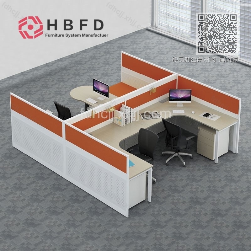 职员办公桌采购 屏风隔断工作位尺寸FD-PF-06