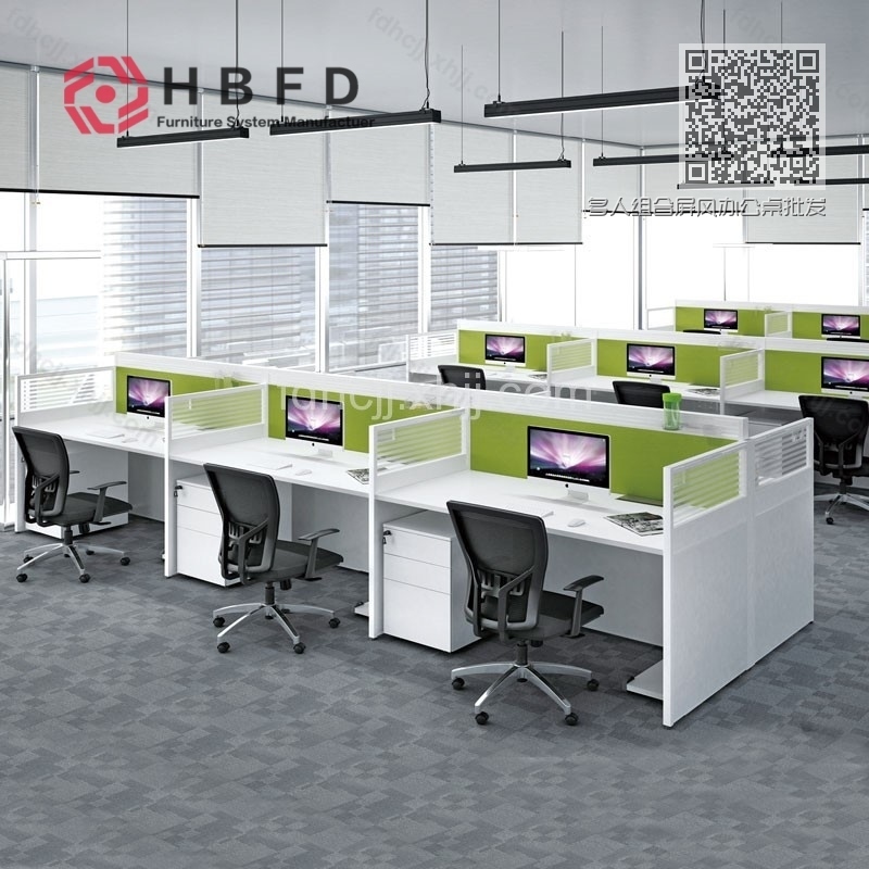 多人组合屏风办公桌批发价格FD-PF-03 多人组合屏风办公桌批发价格FD-PF-03