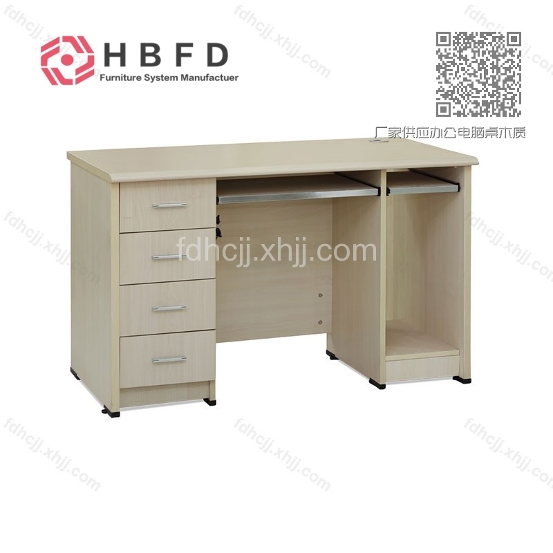 厂家供应办公电脑桌木质单人写字台 FD-MZDNZ-05