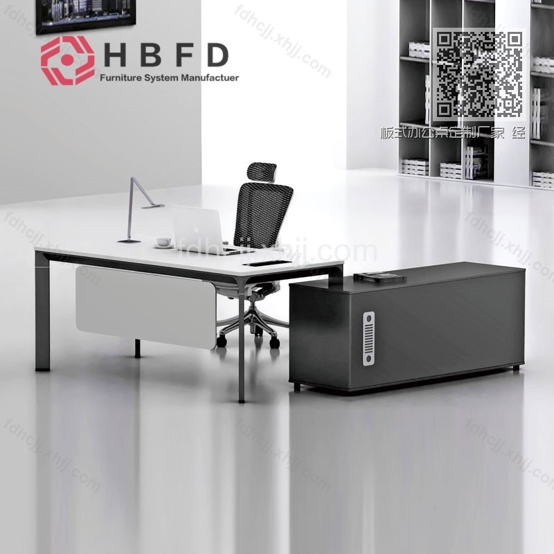 板式办公桌定制厂家 经理办公桌尺寸 FD-JLT-08 板式办公桌定制厂家 经理办公桌尺寸 FD-JLT-08