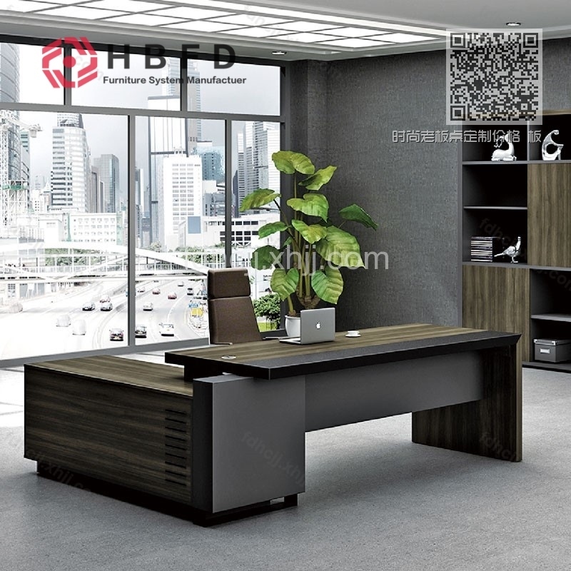 时尚老板桌定制价格 板式经理台尺寸 FD-JLT-03 时尚老板桌定制价格 板式经理台尺寸 FD-JLT-03