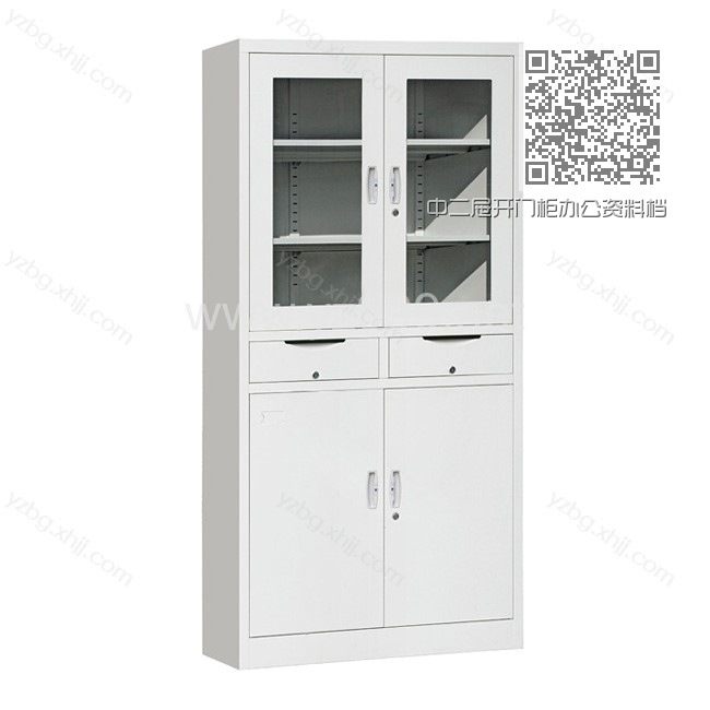中二屉开门柜办公资料档案柜 YZ-BM-08 中二屉开门柜办公资料档案柜 YZ-BM-08