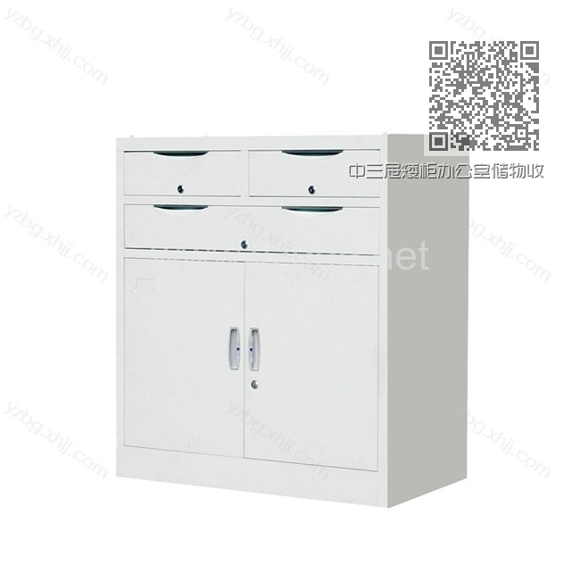中三屉矮柜办公室储物收纳办公柜 YZ-TM-17 中三屉矮柜办公室储物收纳办公柜 YZ-TM-17