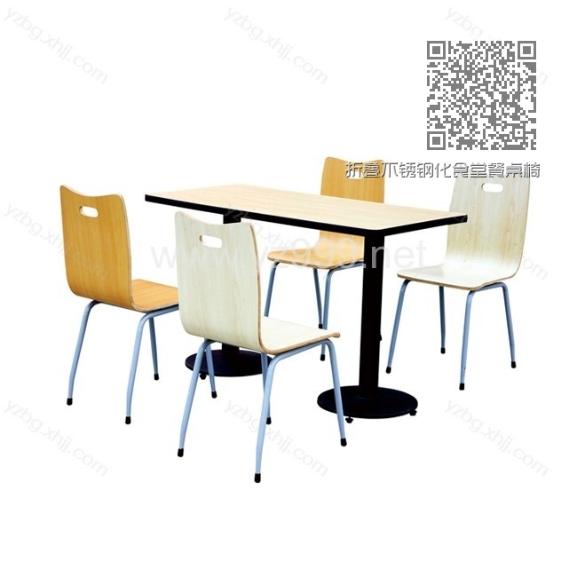 折叠不锈钢化食堂餐桌椅 YZ-CZY-05 折叠不锈钢化食堂餐桌椅 YZ-CZY-05