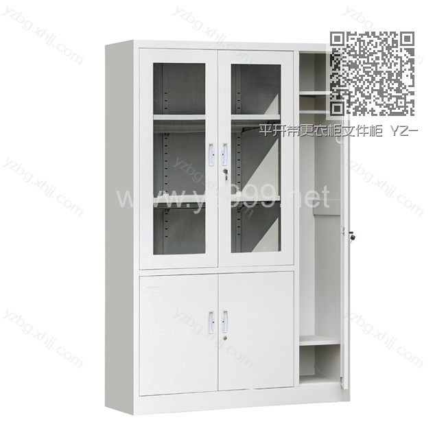 平开带更衣柜文件柜 YZ-BM-11 平开带更衣柜文件柜 YZ-BM-11