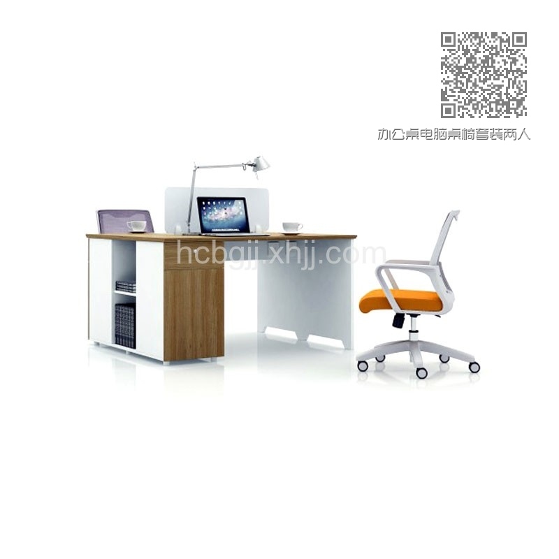 办公桌电脑桌椅套装两人位屏风工位PF-01