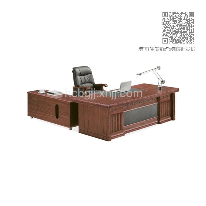 实木油漆办公桌椅批发价格 BT-09#