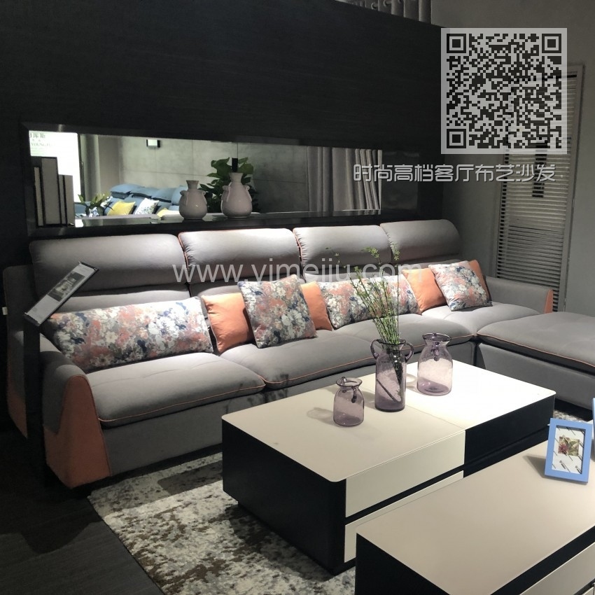 时尚高档客厅布艺沙发 简约布艺沙发茶几电视柜组合_8119 时尚高档客厅布艺沙发 简约布艺沙发茶几电视柜组合_8119