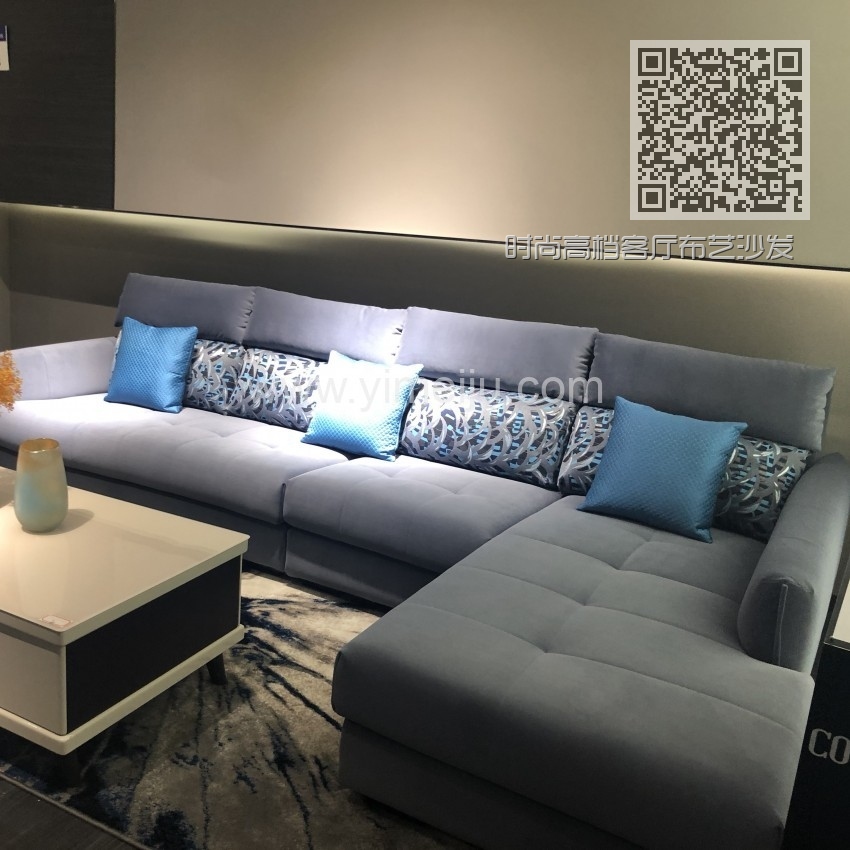 时尚高档客厅布艺沙发 简约布艺沙发茶几电视柜组合_8131 时尚高档客厅布艺沙发 简约布艺沙发茶几电视柜组合_8131