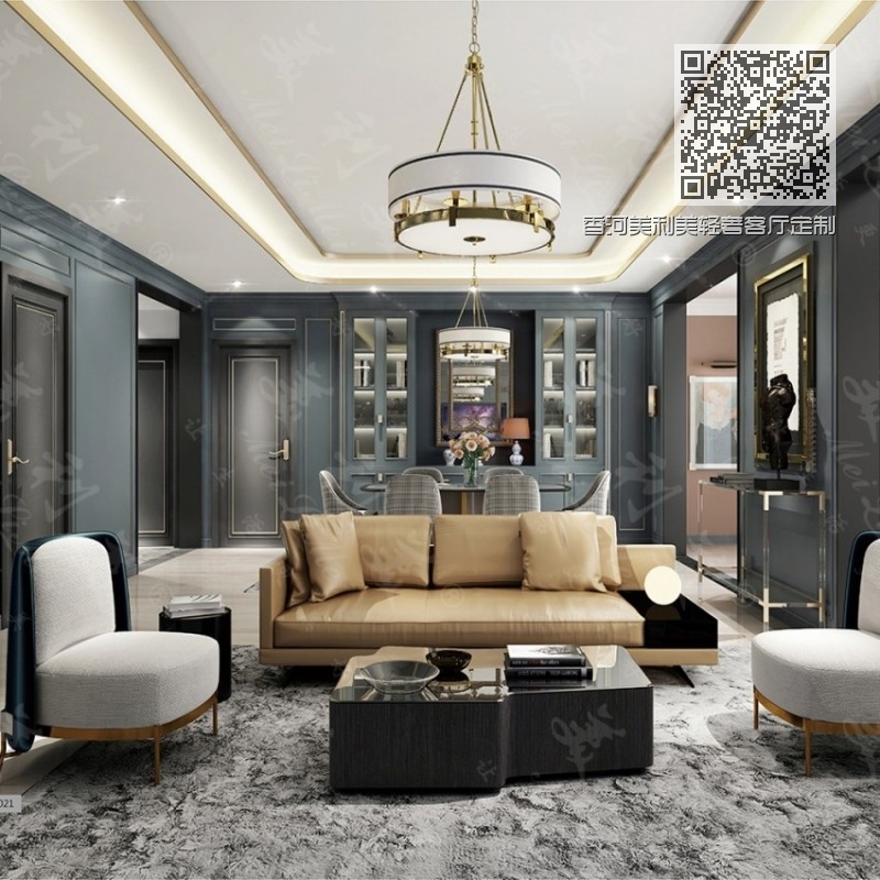 香河美利美轻奢客厅定制19-022$Xianghe meilimei light luxury customized sitting room