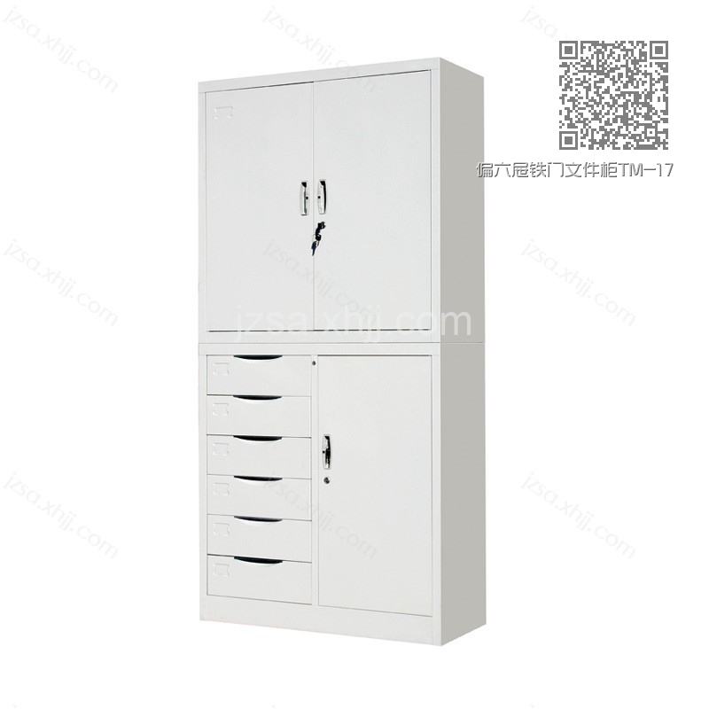 偏六屉铁门文件柜TM-17 偏六屉铁门文件柜TM-17