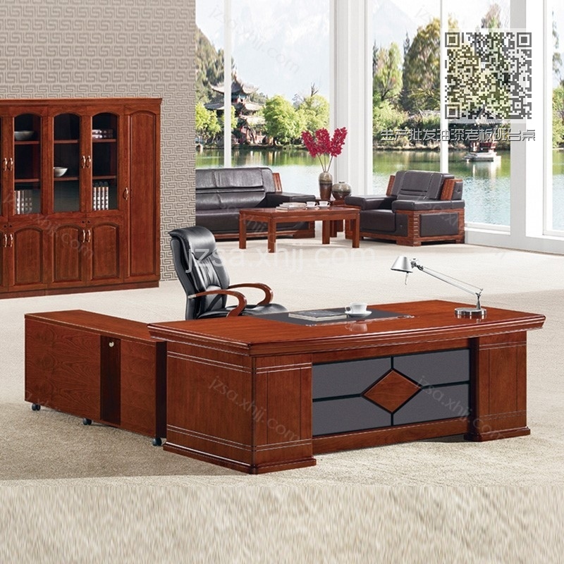 生产批发油漆老板班台桌BT-17 生产批发油漆老板班台桌BT-17