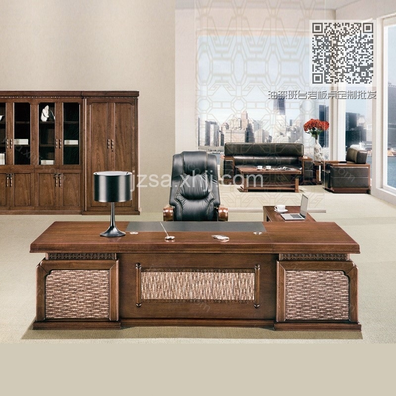 油漆班台老板桌定制批发BT-13 油漆班台老板桌定制批发BT-13