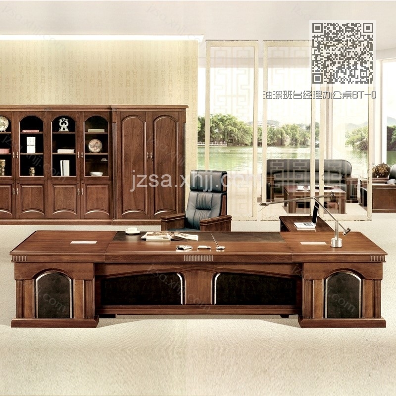 油漆班台经理办公桌BT-01 油漆班台经理办公桌BT-01