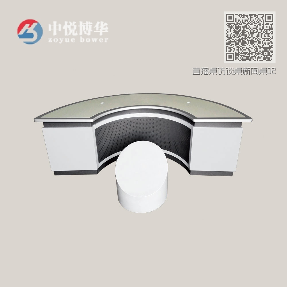 直播桌访谈桌新闻桌02 直播桌访谈桌新闻桌02