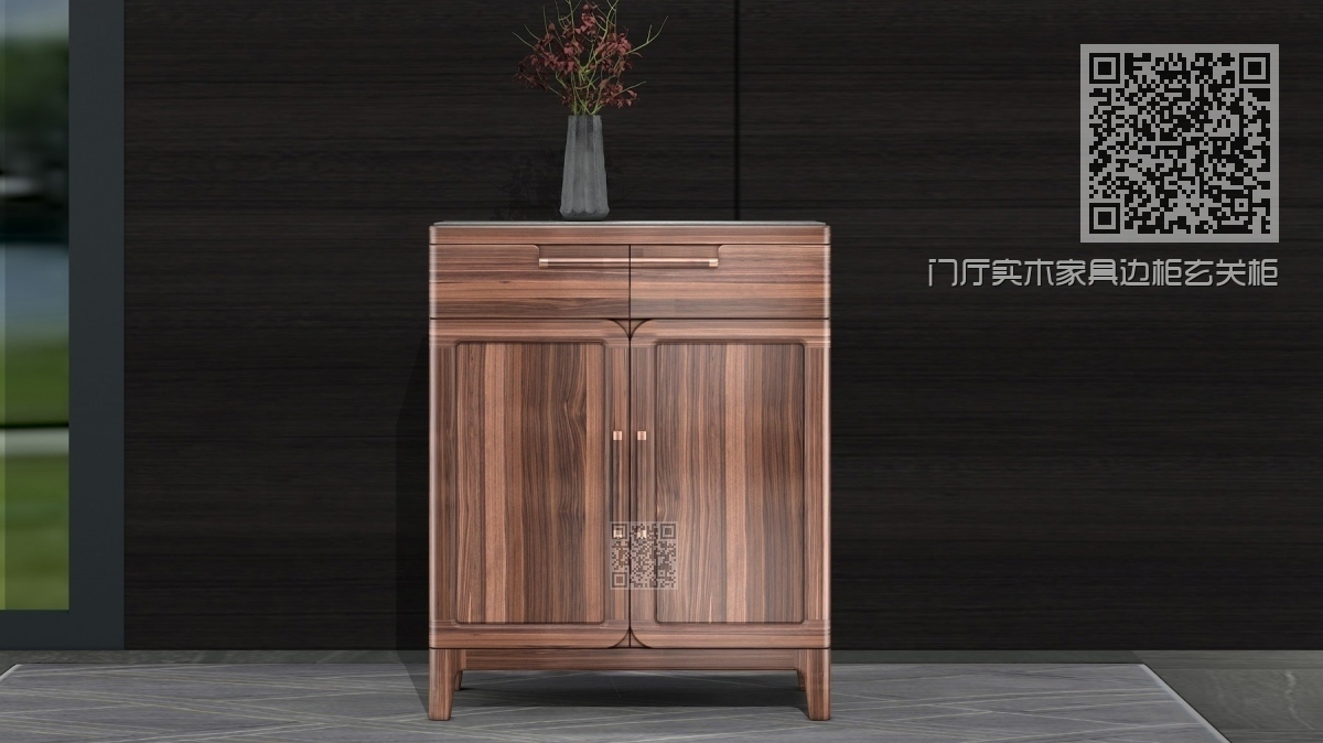 门厅实木家具边柜玄关柜鞋柜 门厅实木家具边柜玄关柜鞋柜