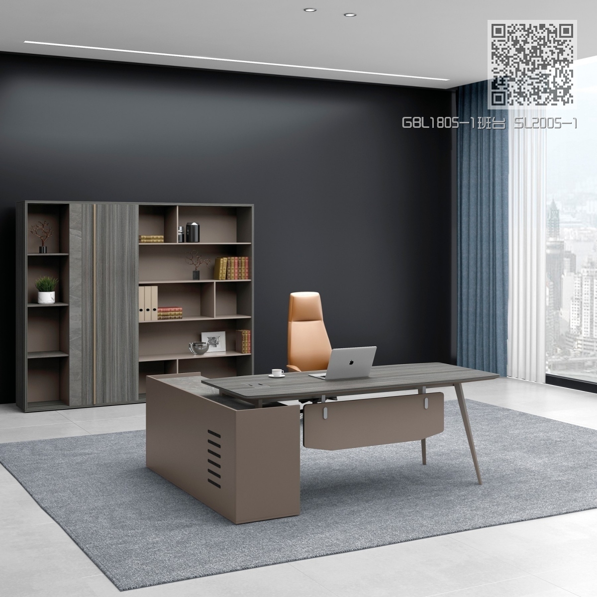 GBL1805-1班台 SL2005-1文件柜 GBL1805-1班台 SL2005-1文件柜