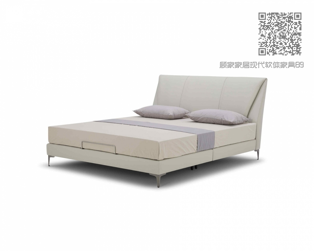 顾家家居现代软体家具B983床