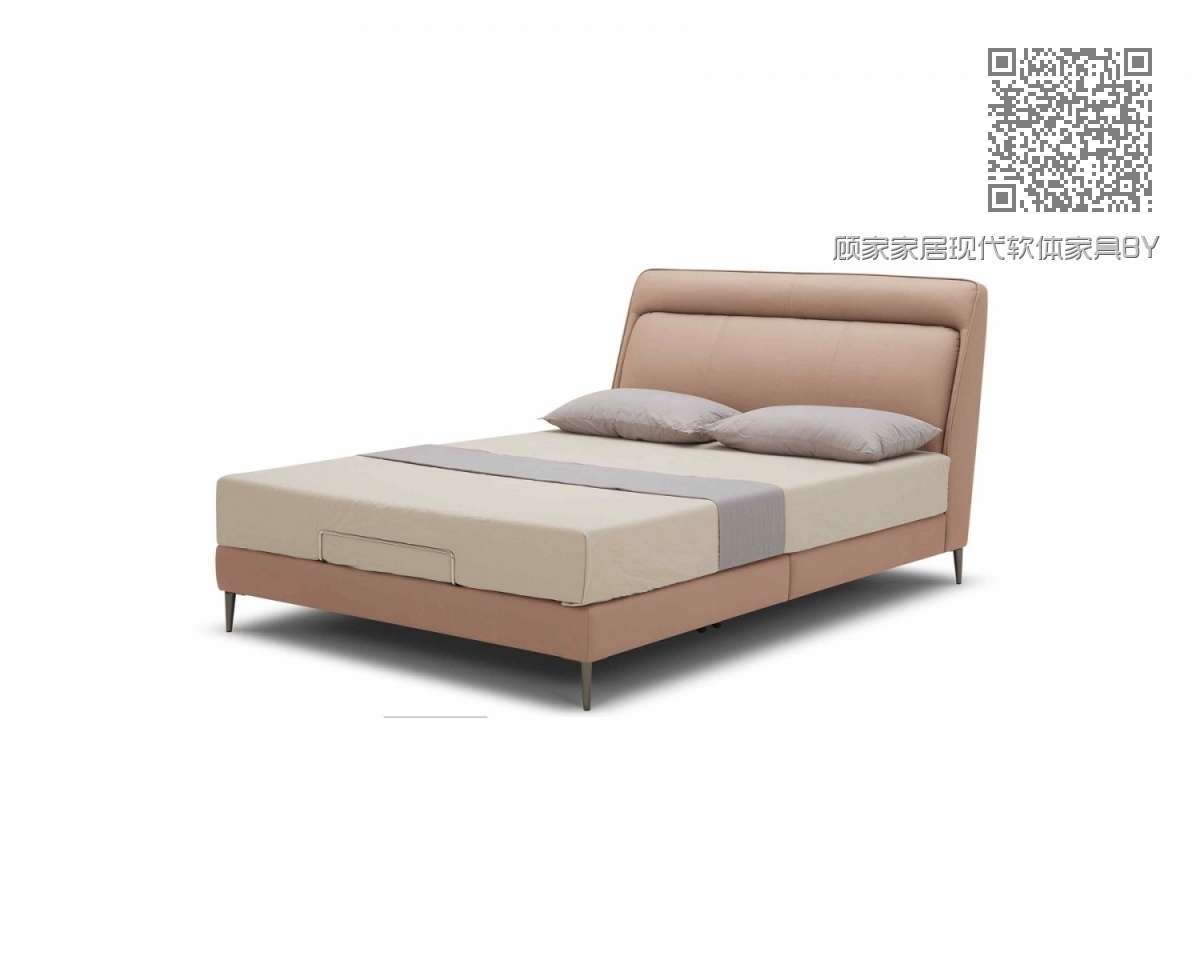 顾家家居现代软体家具BYB109床