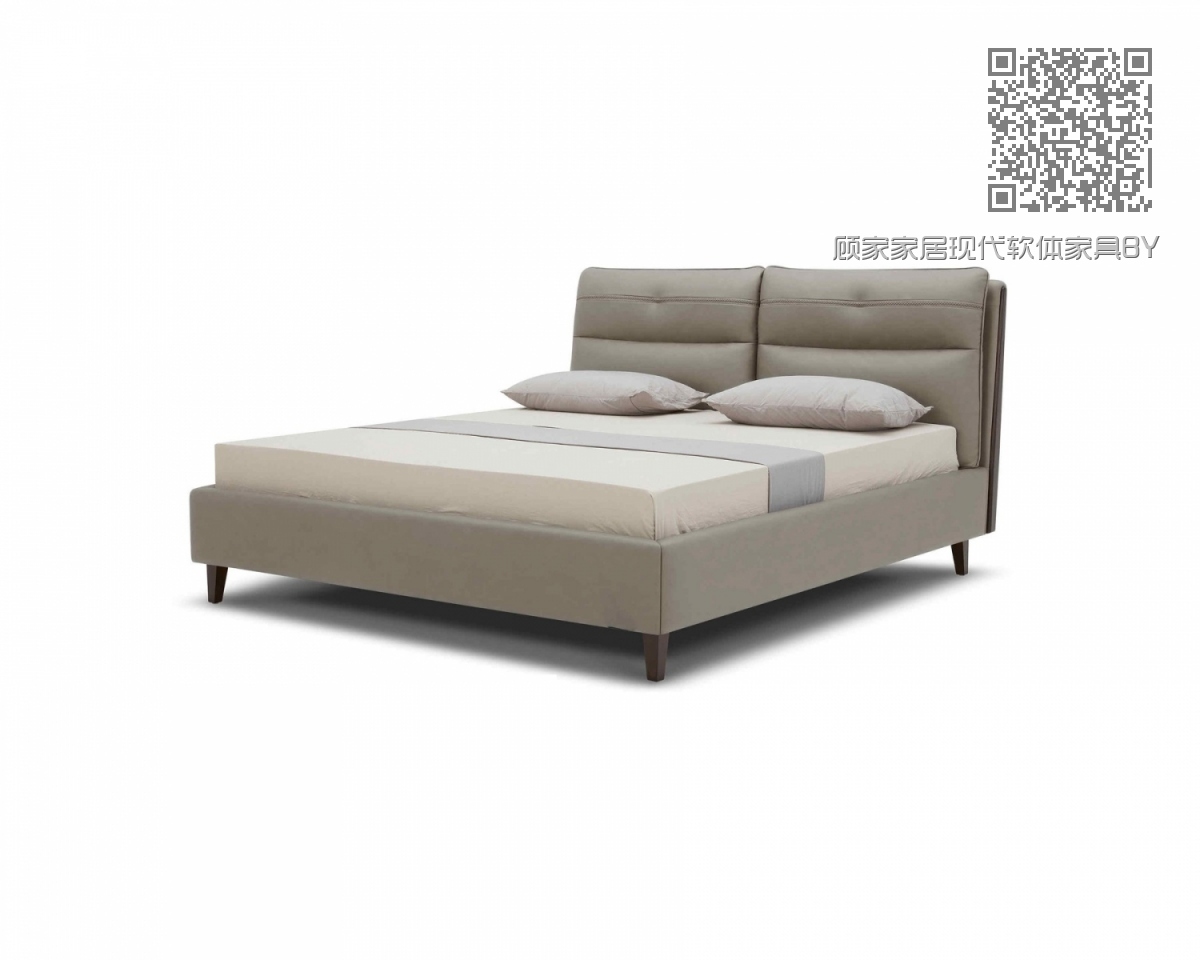 顾家家居现代软体家具BYB111床